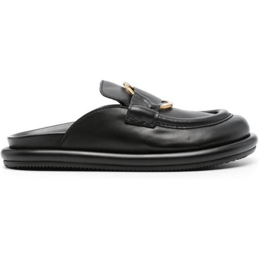 Moncler mules bell - nero