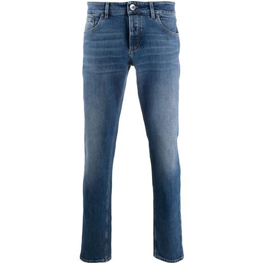 Brunello Cucinelli jeans slim - blu