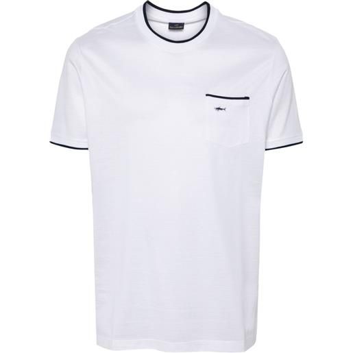 Paul & Shark t-shirt con ricamo - bianco