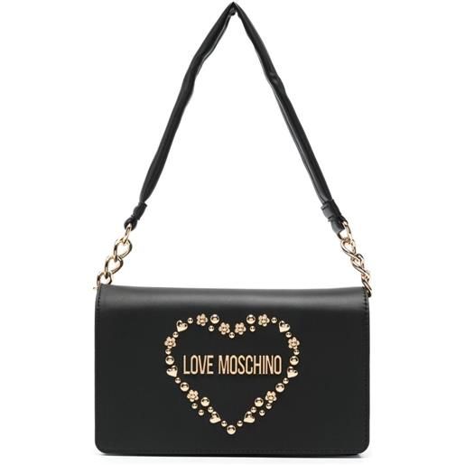Love Moschino borsa tote con logo - nero