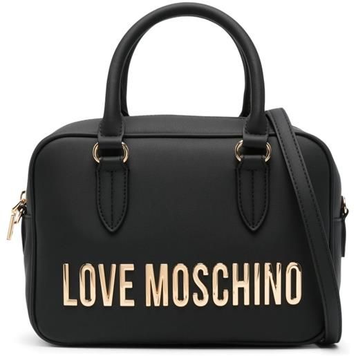 Love Moschino borsa tote con logo - nero