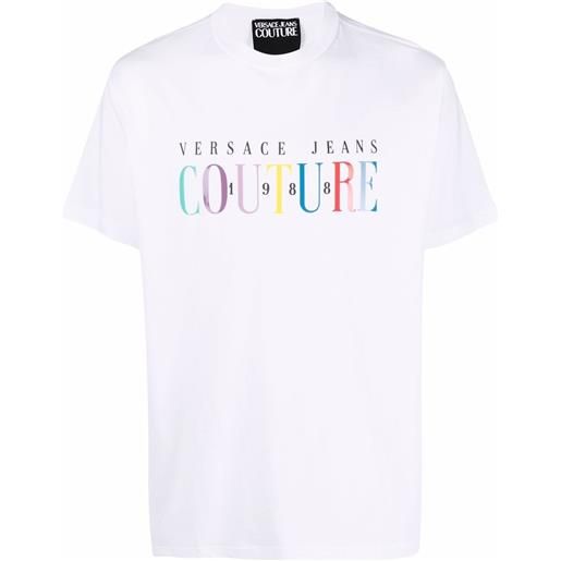 Versace Jeans Couture t-shirt con stampa - bianco