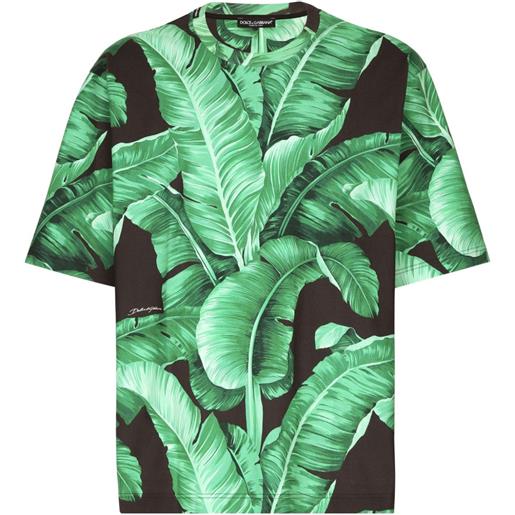 Dolce & Gabbana t-shirt con stampa - verde