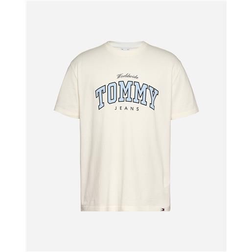 Tommy Hilfiger varsity big logo m - t-shirt - uomo