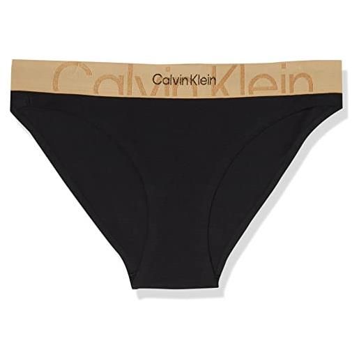 Calvin Klein Jeans calvin klein lingerie, black w. Old gold wsb, l donna