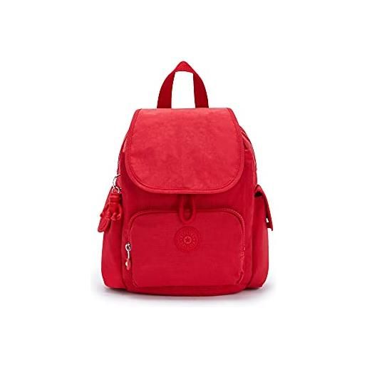 Kipling city pack mini, zaino donna, rosso (red/rouge)