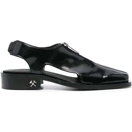 GmbH sandali hawi con punta chiusa - nero