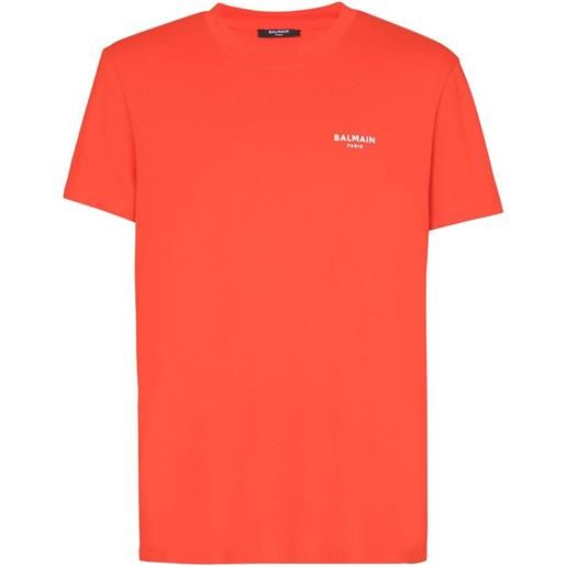 Balmain t-shirt con logo - arancione