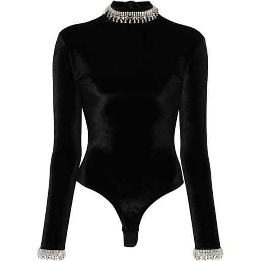 Atu Body Couture body con decorazione - nero