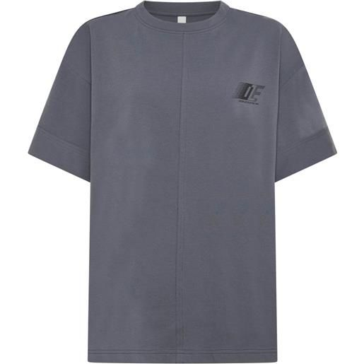 Dion Lee t-shirt con stampa - grigio