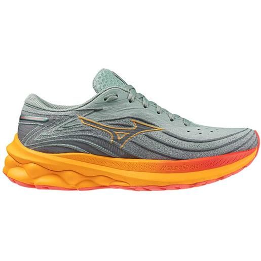 Mizuno scarpa running w donna wave skyrise 5 abyss/dubarry/carrot curl