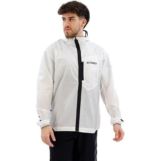 Adidas xpr light wind jacket bianco 2xl uomo