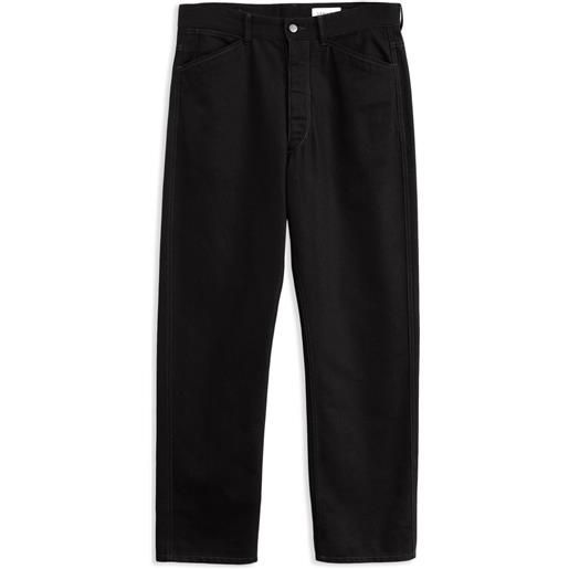 LEMAIRE jeans con cinque tasche curve - nero