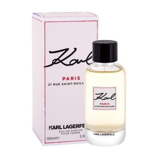 Karl Lagerfeld karl paris 21 rue saint-guillaume 100 ml eau de parfum per donna