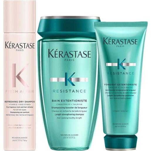 Kérastase kerastase resistance bain extentioniste+refreshing dry shampoo+fondant extentioniste 250+150+200ml