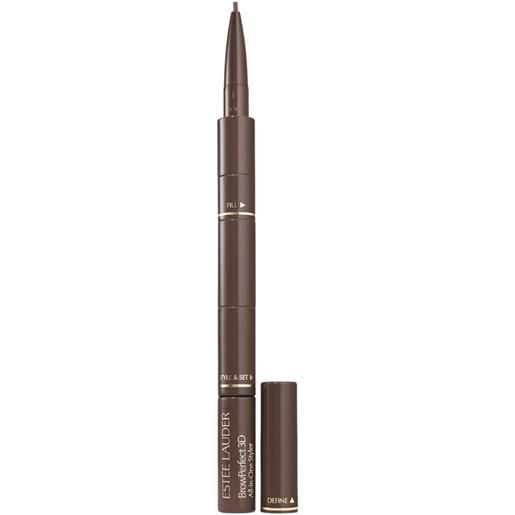 Estée Lauder brow. Perfect 3d all-in-one styler multi-tasker matita sopracciglia brunette