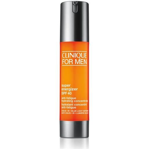 Clinique super energizer spf40 anti-fatigue hydrating concentrate 48ml crema viso uso quotidiano