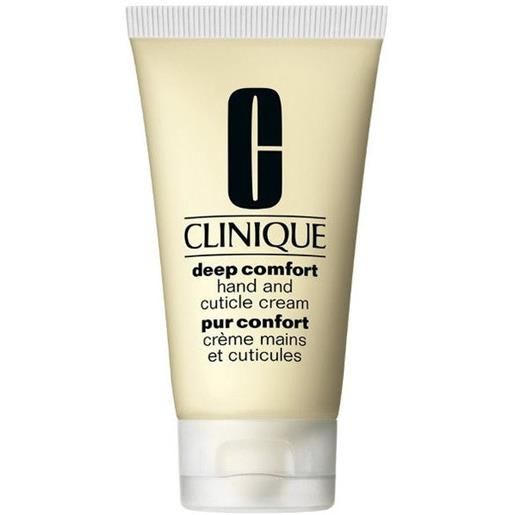 Clinique deep comfort hand and cuticle cream 75ml trattamento mani