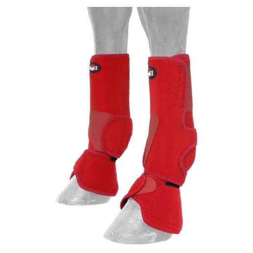 Tough 1 performers 1st choice combo boots, red, m