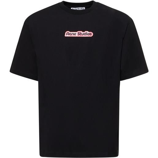 ACNE STUDIOS t-shirt sci extorr in cotone con logo