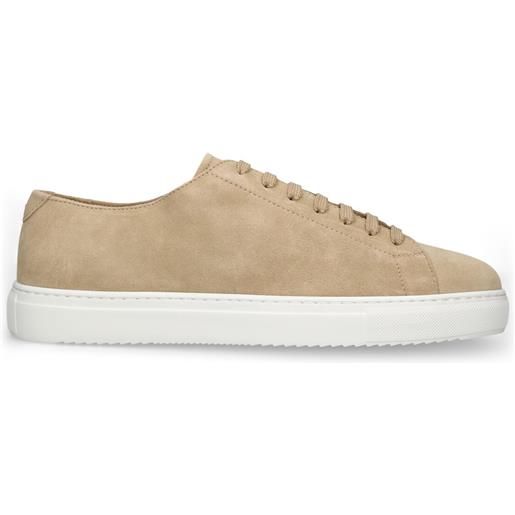 DOUCAL'S sneakers low top in camoscio washed