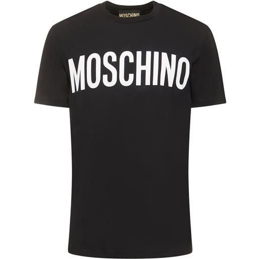 MOSCHINO t-shirt in cotone con logo