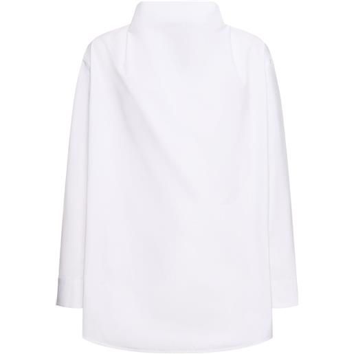 JIL SANDER camicia in popeline di cotone