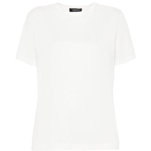 Fabiana Filippi t-shirt con inserti - bianco