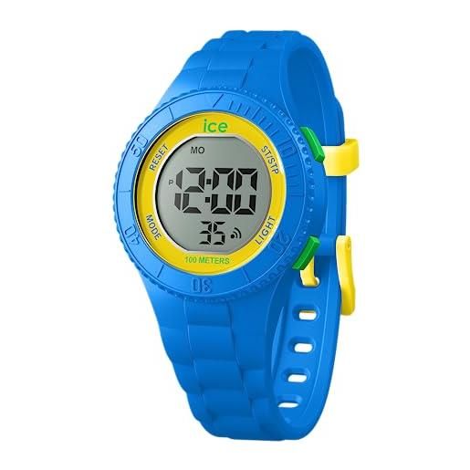 Ice-watch - ice digit blue yellow green - orologio blu da bambini con cinturino in plastica - 021615 (small)