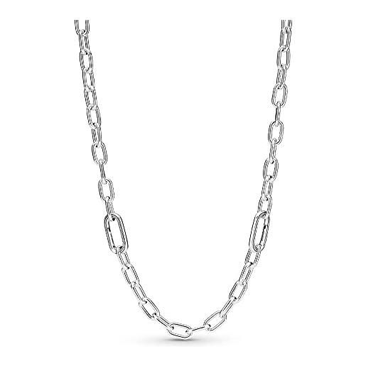 Pandora me 399685c00-50 collana con maglie in argento