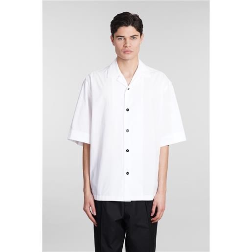 Jil Sander camicia in cotone bianco