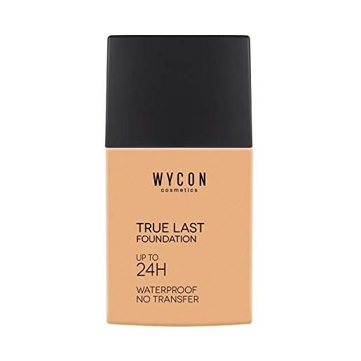 WYCON cosmetics true last foundation - fondotinta liquido coprente waterproof professionale durata testat 24h - nw 20