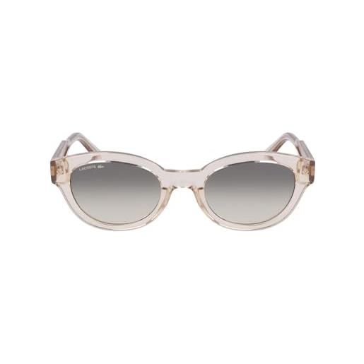 Lacoste l6024s sunglasses, 264 beige, one size unisex