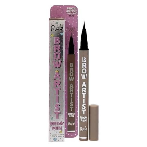Rude Cosmetics brow artist brow pen - taupe by Rude Cosmetics for women - 0,018 oz brow pen