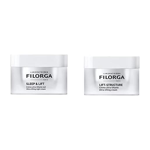 Filorga sleep&lift ultra-lifting night cream 50 ml & lift structure crema ultra liftante 50ml