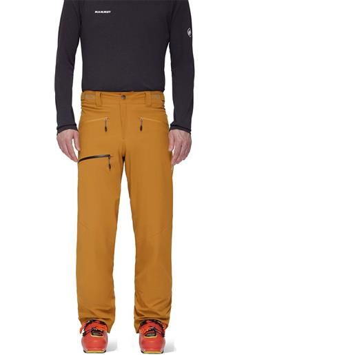 Mammut stoney pants arancione 52 / regular uomo