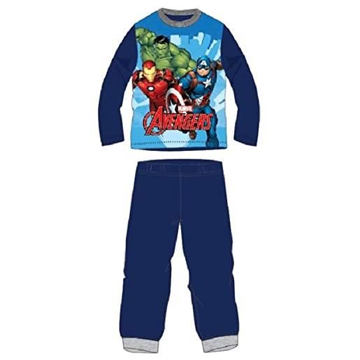 Disney pyjama coton avengers garçon, marine, 4 ans