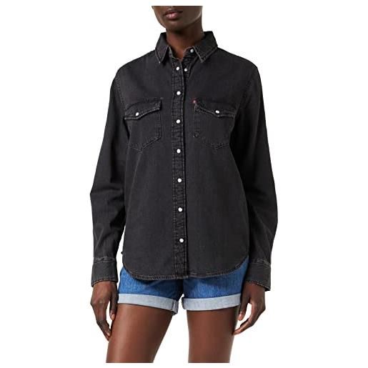 Levi's iconic western, donna, night is black, l