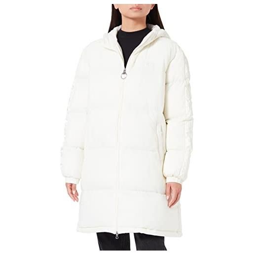 Fila berislav long padded coat giacca, egret, s donna