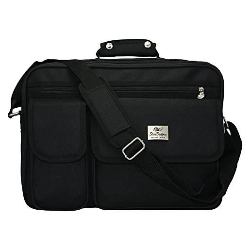 Messenger-Bag (Star Dragon) * offerta speciale * borsa xxl adatta come bagaglio a mano, da lavoro, da uomo o da donna