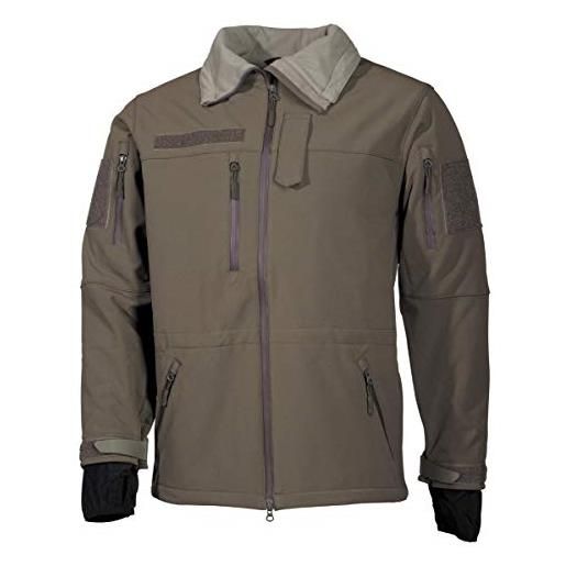 MFH uomo high defence softshell giacca od verde size xl