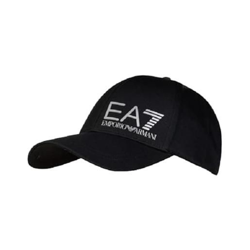 Emporio Armani cappello unisex ea7 baseball hat black iris/silver cs23ea10 247088 cc010 m