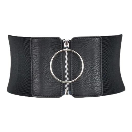 CHRYP donne cintura ultra larga for abiti da donna cinghie elastiche femminili grande cerchio anello cummerbund cinturino in vita