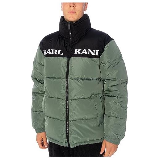 Karl Kani retro essential - giacca invernale da uomo, dusty green, xxl