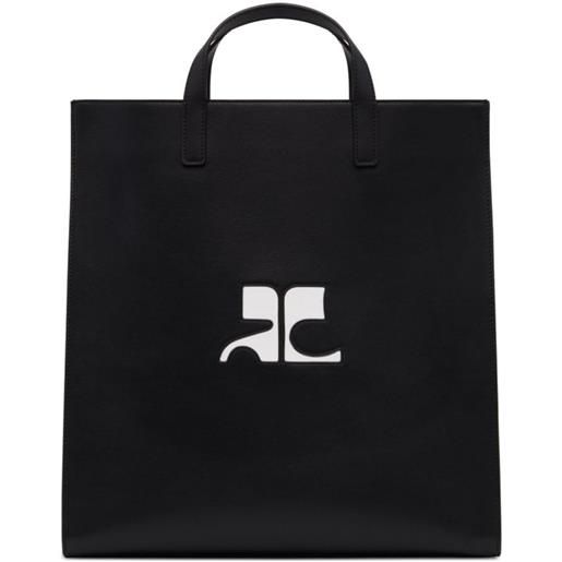 Courrèges borsa tote heritage - nero