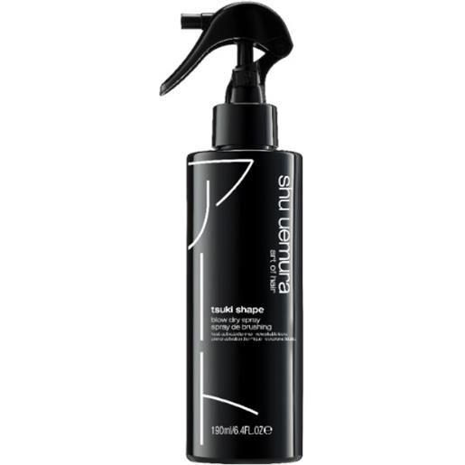 Shu Uemura spray termoattivo per definire e modellare i capelli tsuki shape (blow dry spray) 190 ml