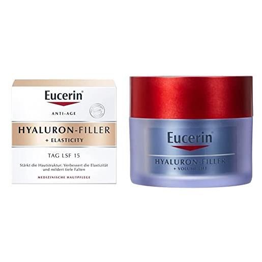 Eucerin hyaluronfiller elasticity gg & volume filler notte - 50 ml