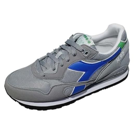 Diadora n. 92, scarpe da ginnastica unisex-adulto, insignia blue/steel gray, 41 eu