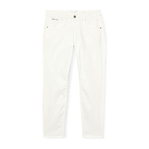 Cream lottecr-twill in tinta unita jeans, gesso, 27w x 32l donna