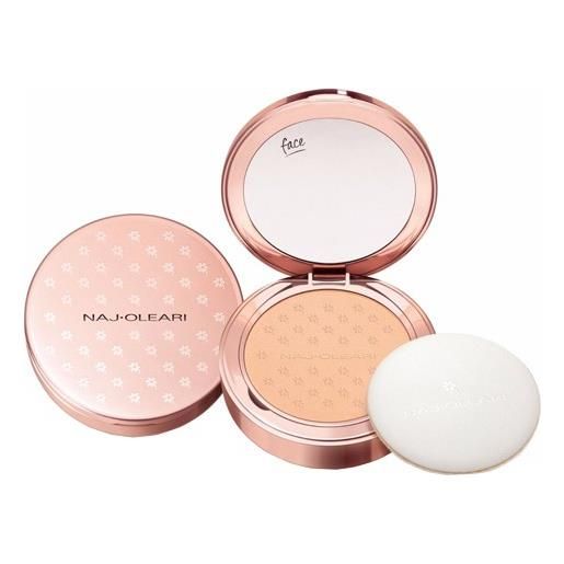 Naj-Oleari skin caress pressed powder - 02 rosa pesca